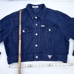 Guess Original indigo denim jacket from the 80s! ICONIC! Anna Nicole Smith era!